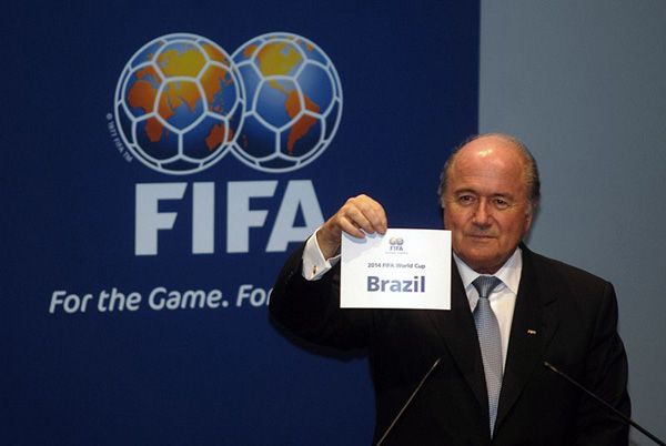 FIFA 20014 no Brasil, Joseph Blatter
