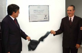 Inauguração da Recepçao do Hospital Cesar Leite em Manhuaçu MG