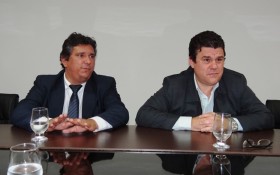 Rep. da Sup. da Caixa, Dr. André e Cornélio Martins Salazar Júnior.