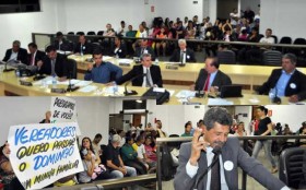 Vereador Paulo César Altino mencionou sua decepção com a atitude tomada pelo Presidente do Sindicato dos Trabalhadores do Comércio de Manhuaçu e região