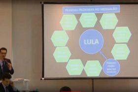 O procurador da República Deltan Dallagnol explica denúncia que envolve o ex-presidente LulaReprodução/TV