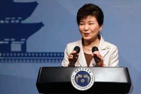 Park Geun-hye é a primeira liderança democraticamente eleita da Coreia do Sul demitida do cargo -Mauricio Duenas Castaneda/EPA/Agência Lusa