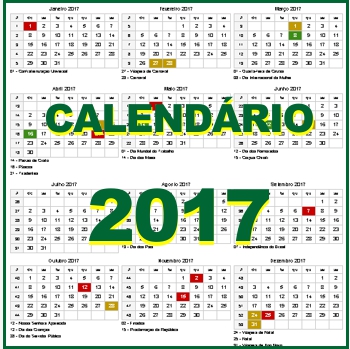 portaria-define-dias-de-feriados-nacionais-e-ponto-facultativo-de-2017